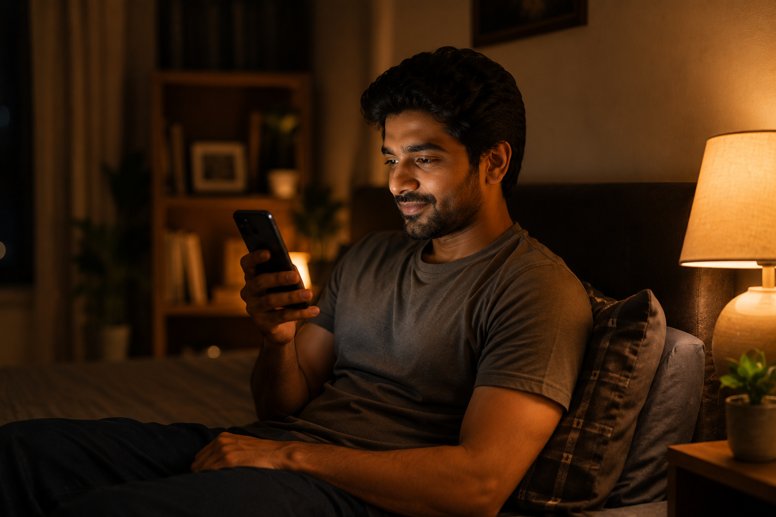 Private phone reading